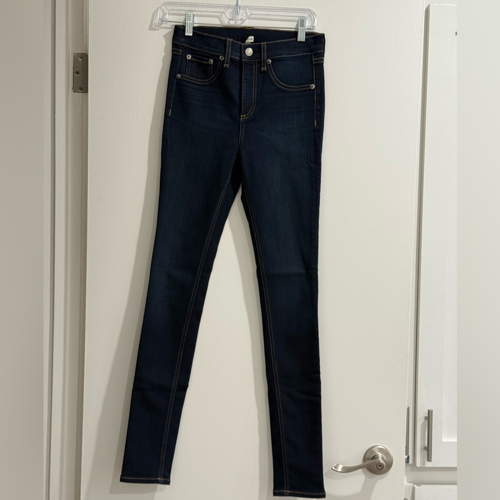 Rag & Bone High Rise Skinny Jeans Sz 25